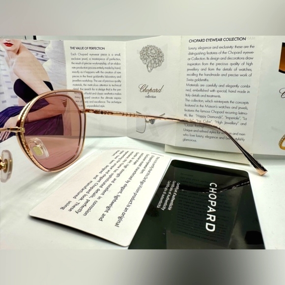 👑Chopard SCHF74, 01 8FCX ‼️Titanium 🩷Gorgeous, made in Italy 🇮🇹‼️ - Picture 12 of 16